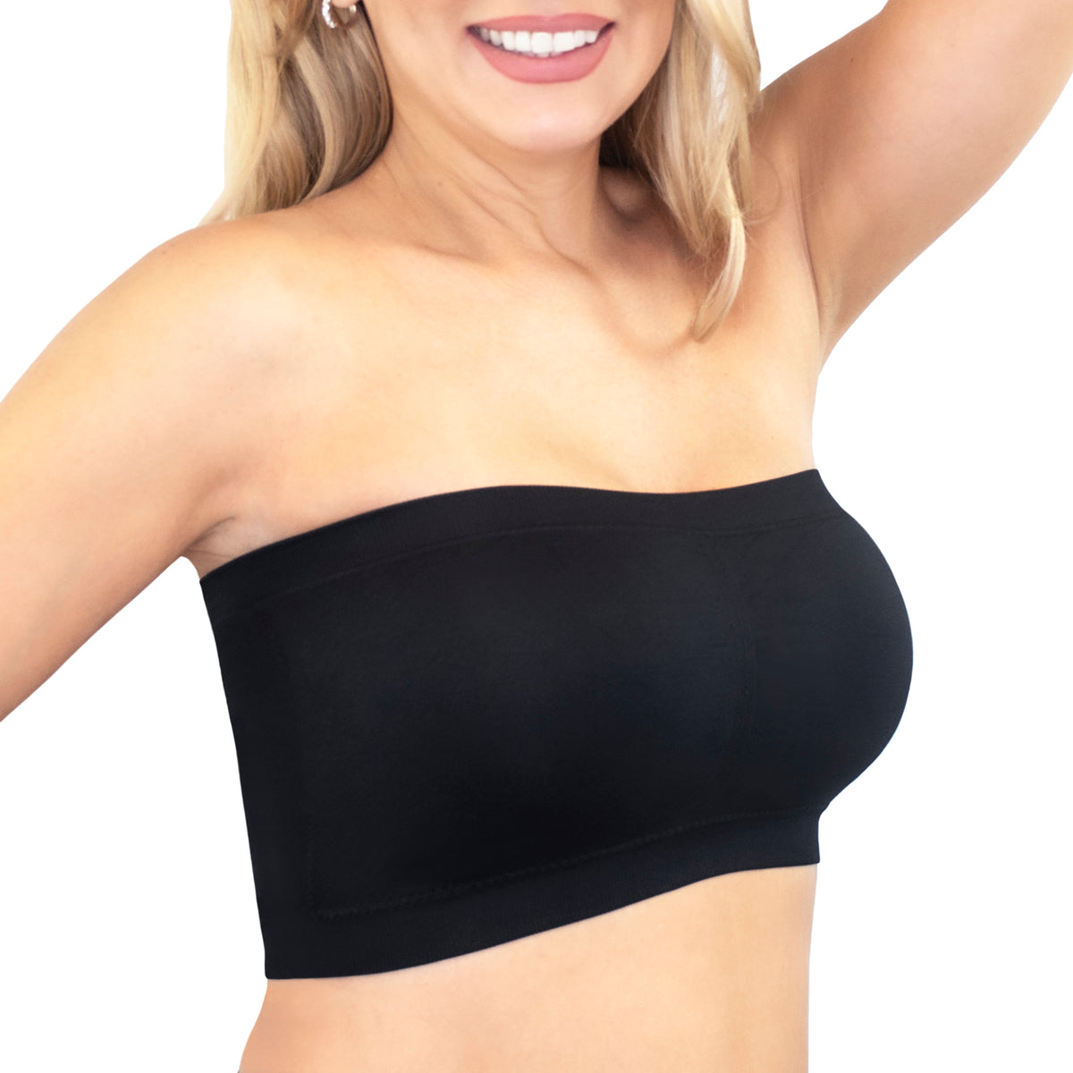 Strapless Comfort Bra - Black – Primo Comfort Specials