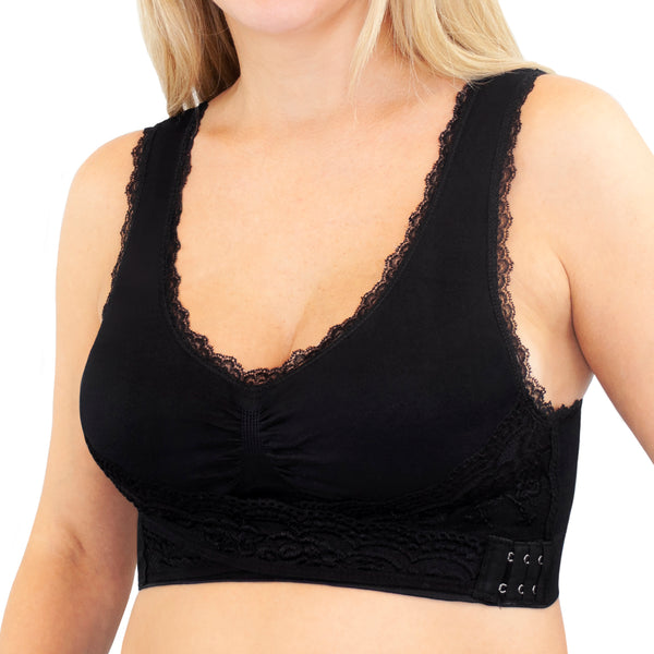 Criss-Cross Lift Bra - Black