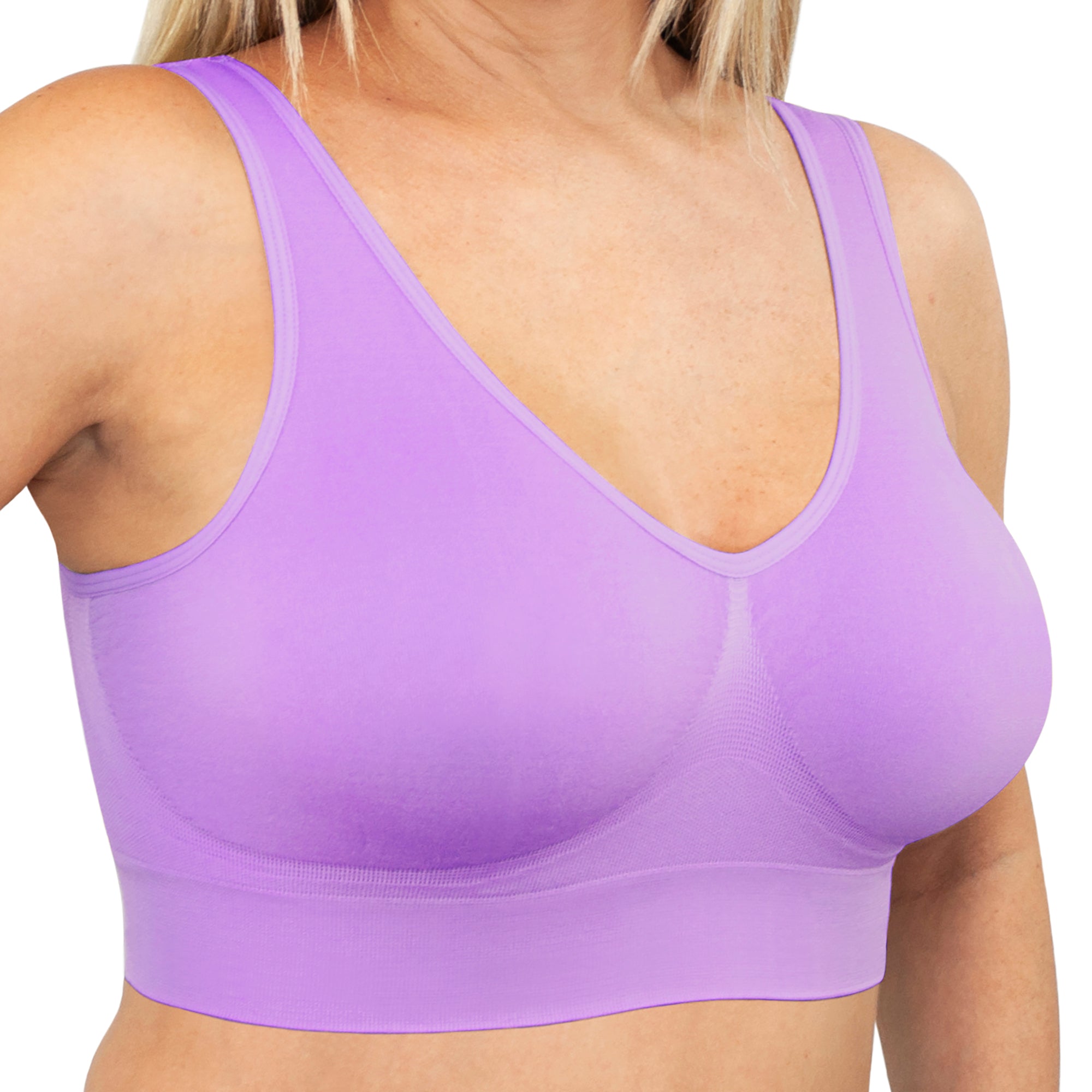 Super-Lift Comfort Bra - Lavender – Primo Comfort Specials